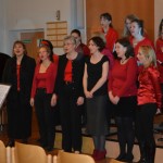 'Be Thou My Vision' sung by the altos and sopranos